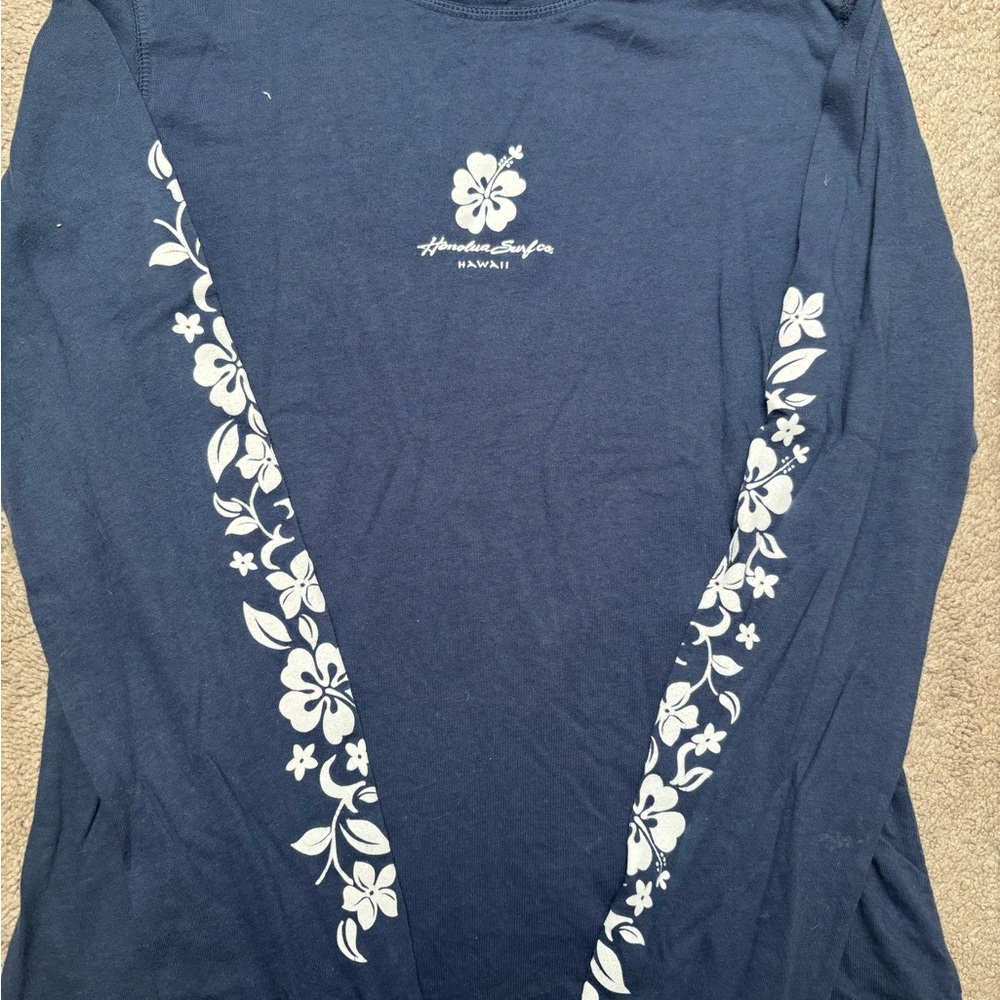 Navy Long Sleeve Tee
